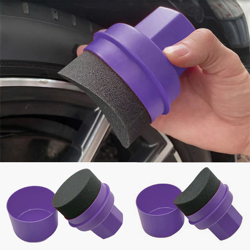 Curved Car Tire Waxing Sponge  - Wax Applicator Pad recensione e prezzo