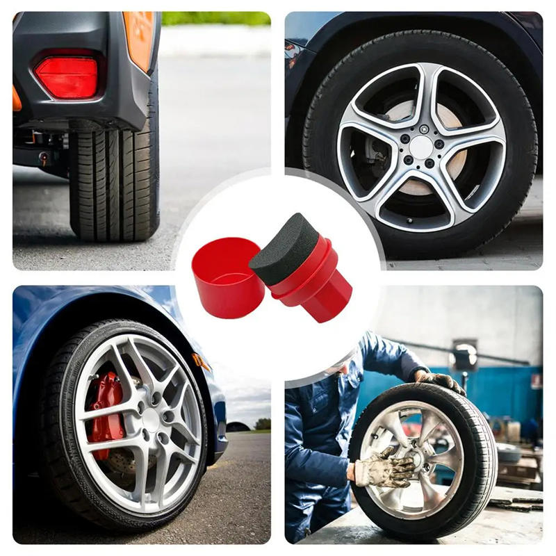 Curved Car Tire Waxing Sponge  - Wax Applicator Pad recensione e prezzo