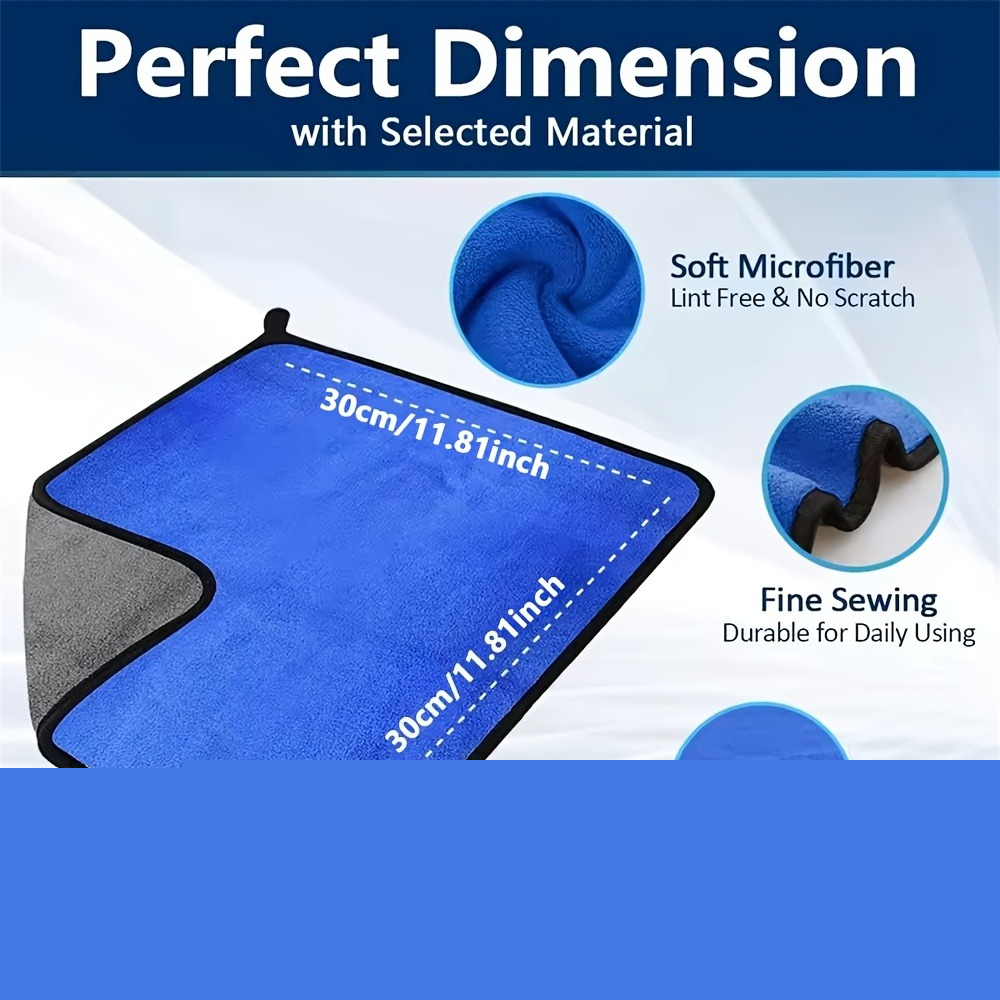 1-10pcs Microfiber Car Cleanin - Microfiber Towel Detailing recensione e prezzo