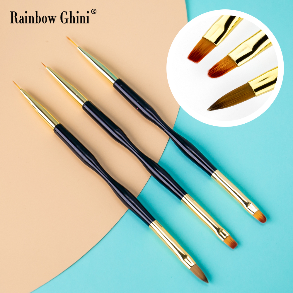 Rainbow Ghini 3Pcs/Set Dual He - Detailing Brush Set recensione e prezzo