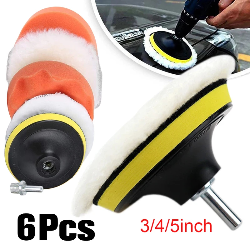 3/4/5 Inch Car Polisher Pads K - Polish Pad Set Buffer recensione e prezzo