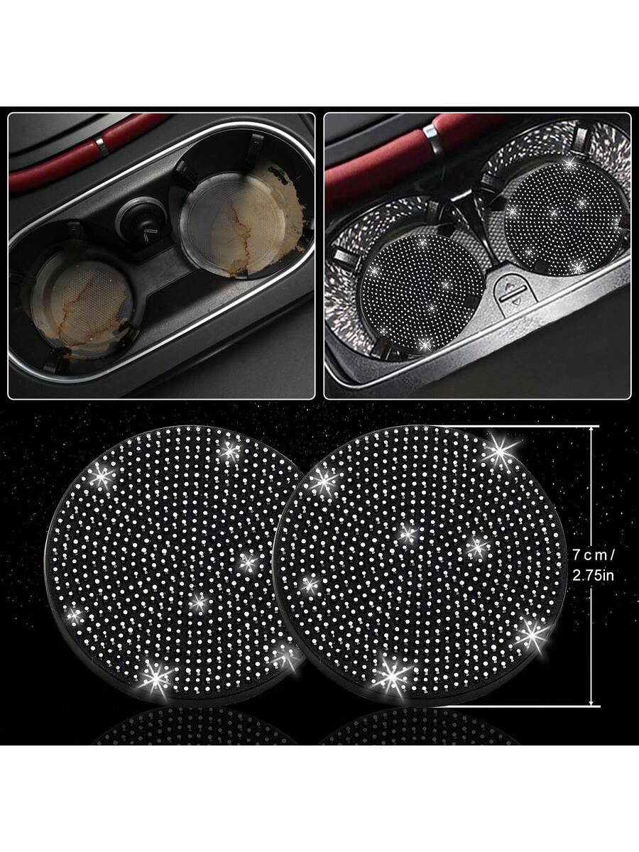 Bling Car Floor Mats Set With  - Dirt Brush Interior recensione e prezzo