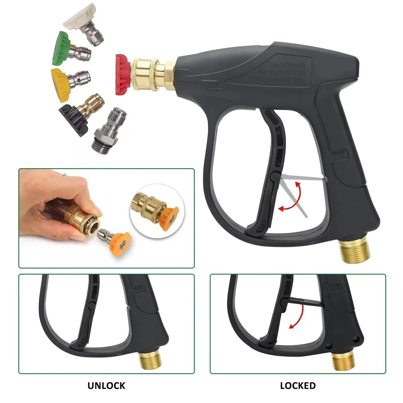Snow Foam Cannon Lance Kit Com - Pressure Washer Foam Gun recensione e prezzo