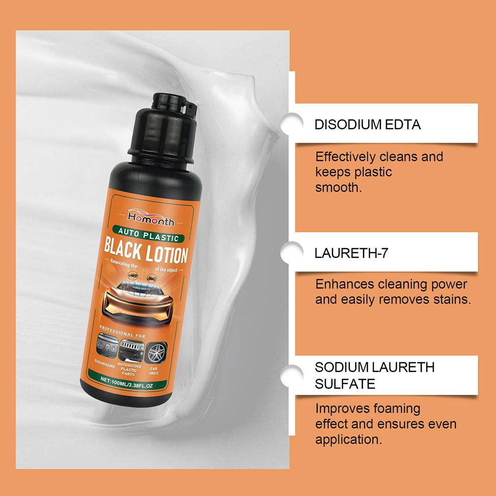 Car Plastic Restorer Black Lot - Trim Restorer Plastic recensione e prezzo