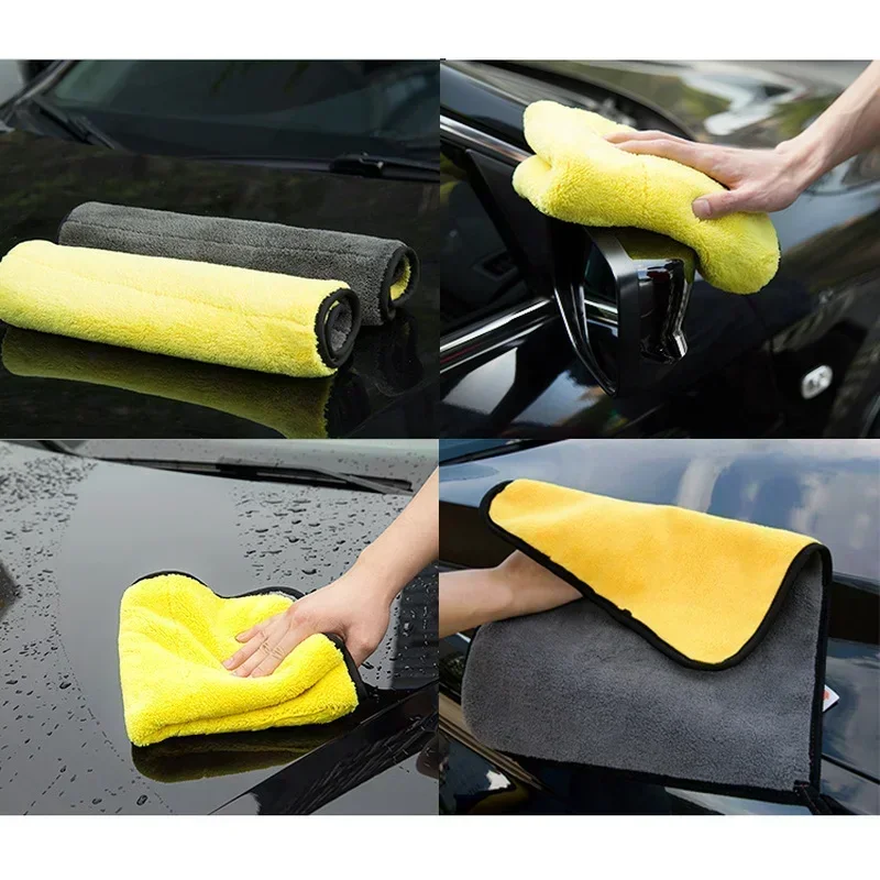 1/5pcs Thicken Car Microfiber  - Microfiber Towel Detailing recensione e prezzo