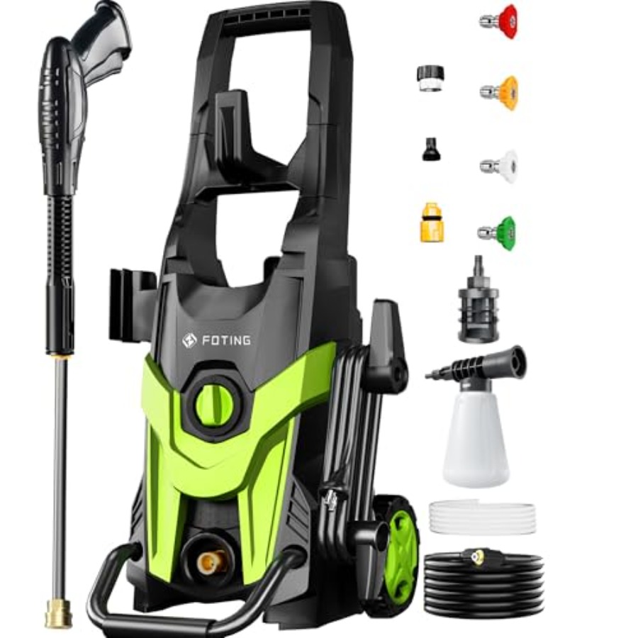 Power waher 4300PSI with 4 Qui - Foam Cannon Car Wash recensione e prezzo