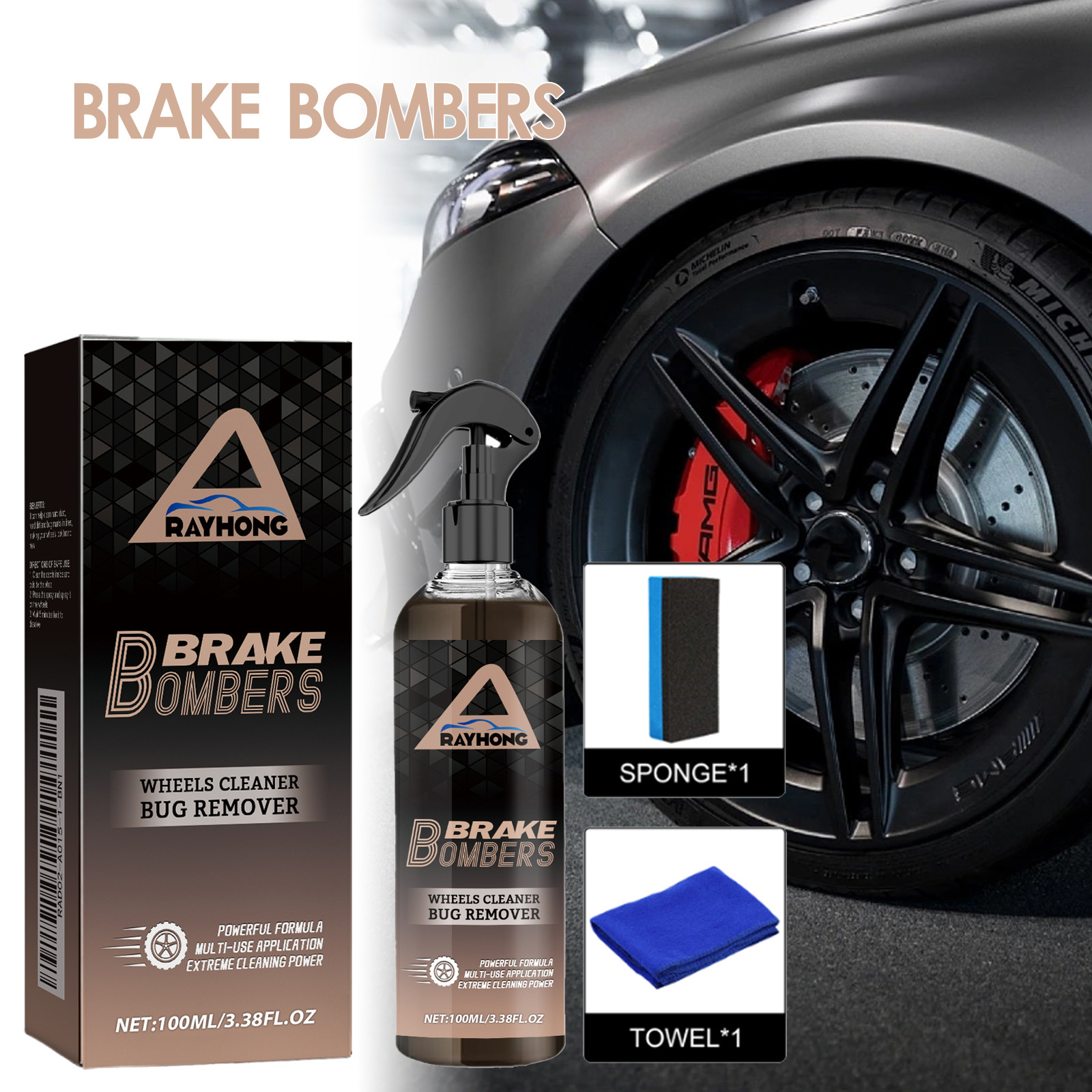120ml Non Acid Wheel Cleaner B - Wheel Cleaner Alloy recensione e prezzo