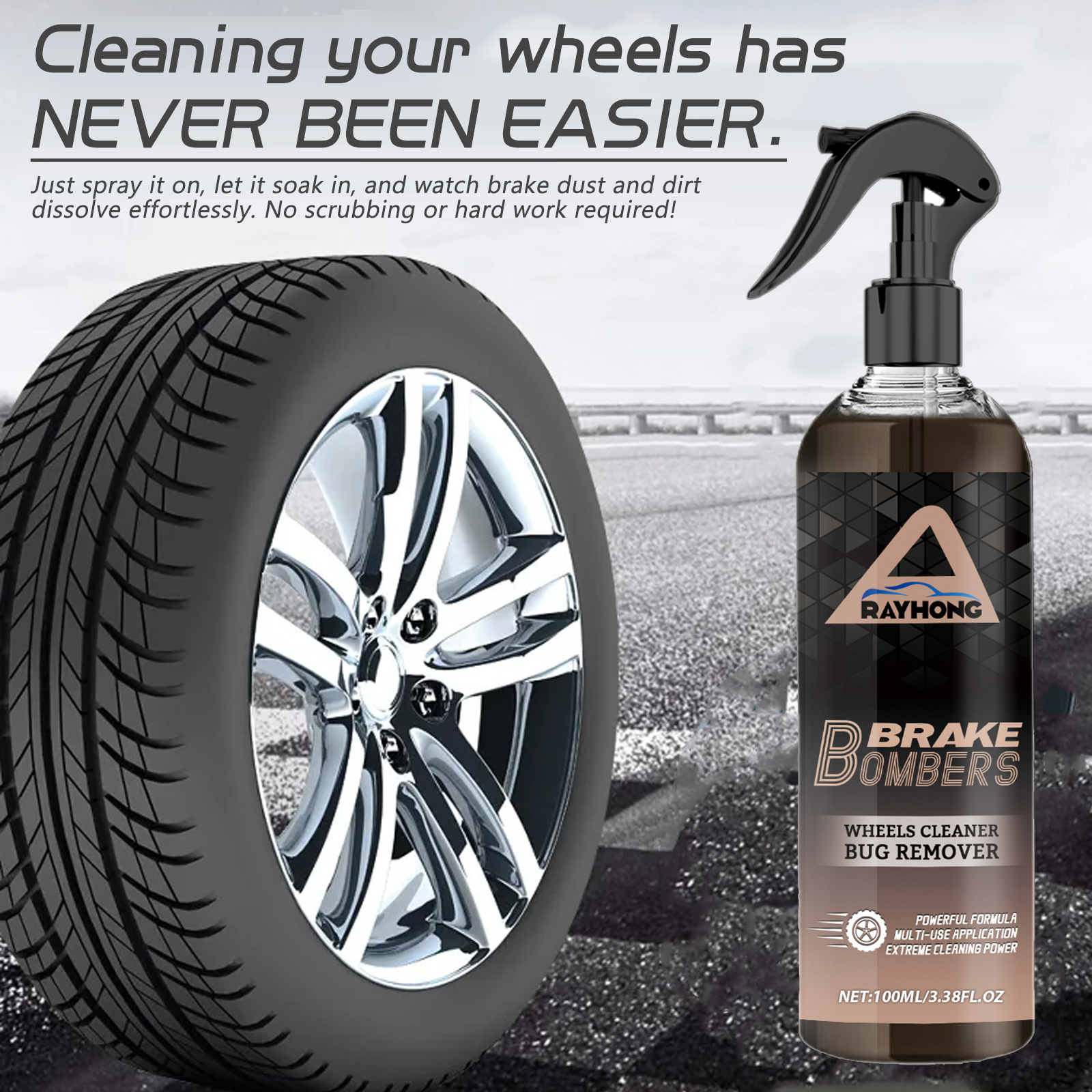 120ml Non Acid Wheel Cleaner B - Wheel Cleaner Alloy recensione e prezzo