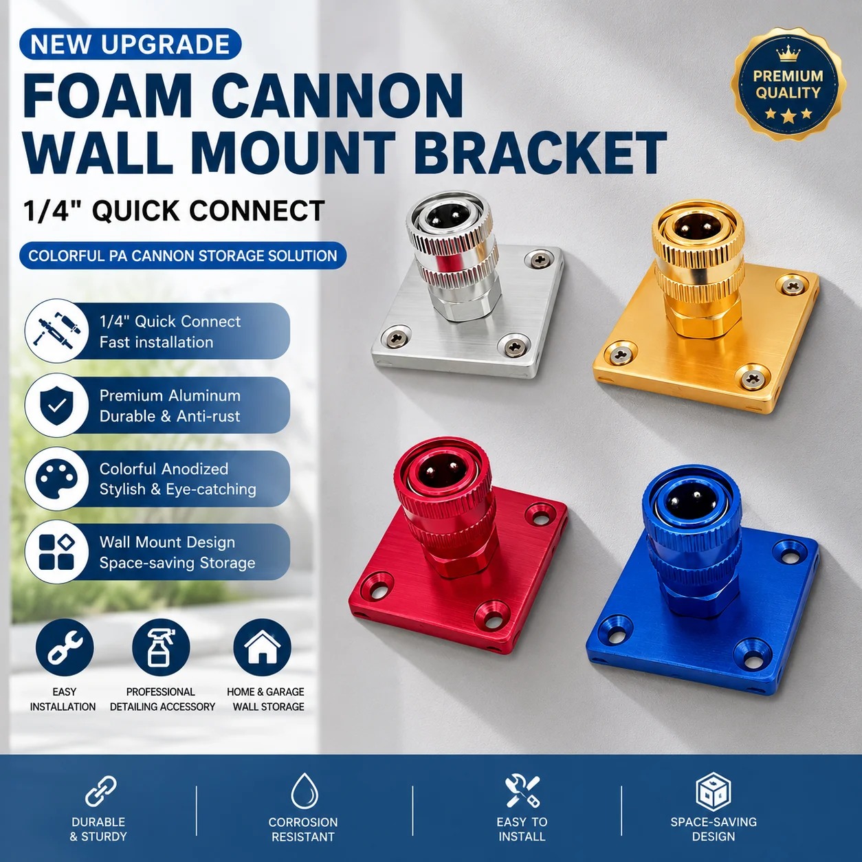 1/4 Quick Connect Foam Cannon  - Foam Cannon Car Wash recensione e prezzo