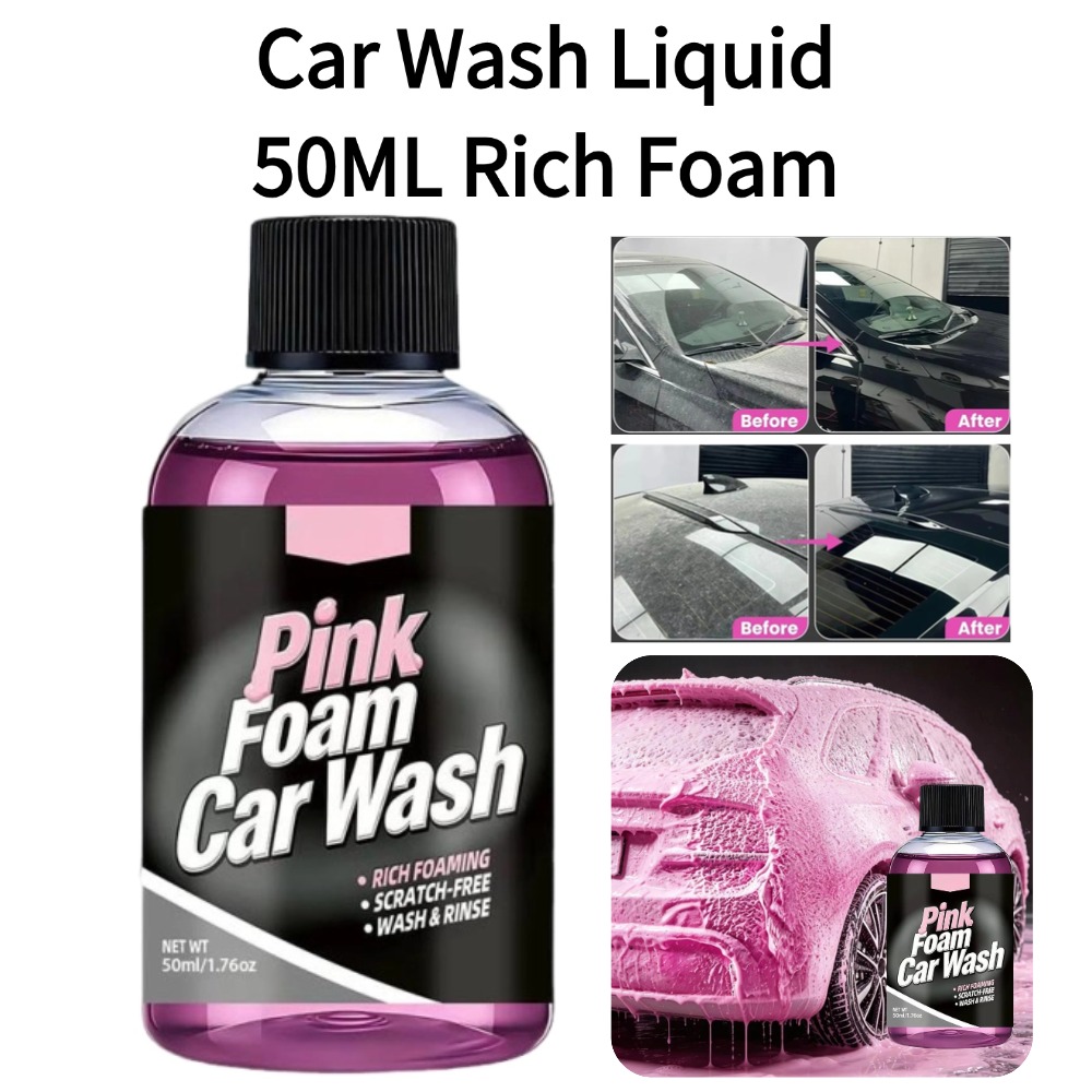 50ml Foam Car Wash Liquid Acti - Microfiber Towel Detailing recensione e prezzo