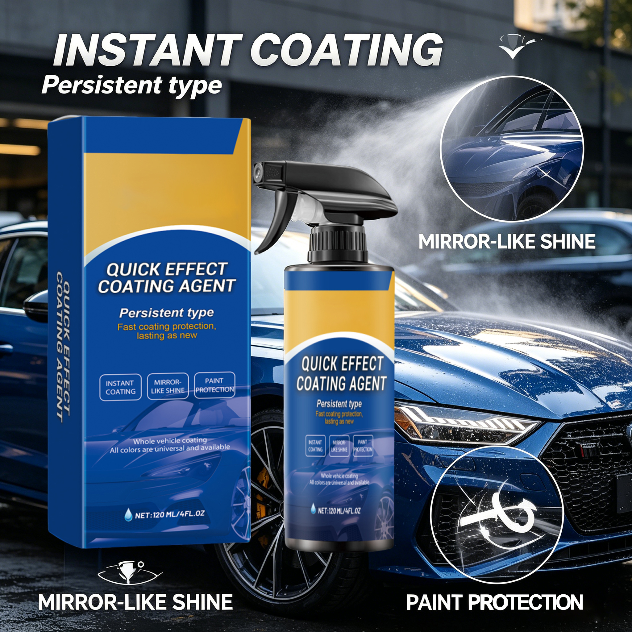 Car Quick Coating Agent Spray  - Car Wax Ceramic Coating recensione e prezzo