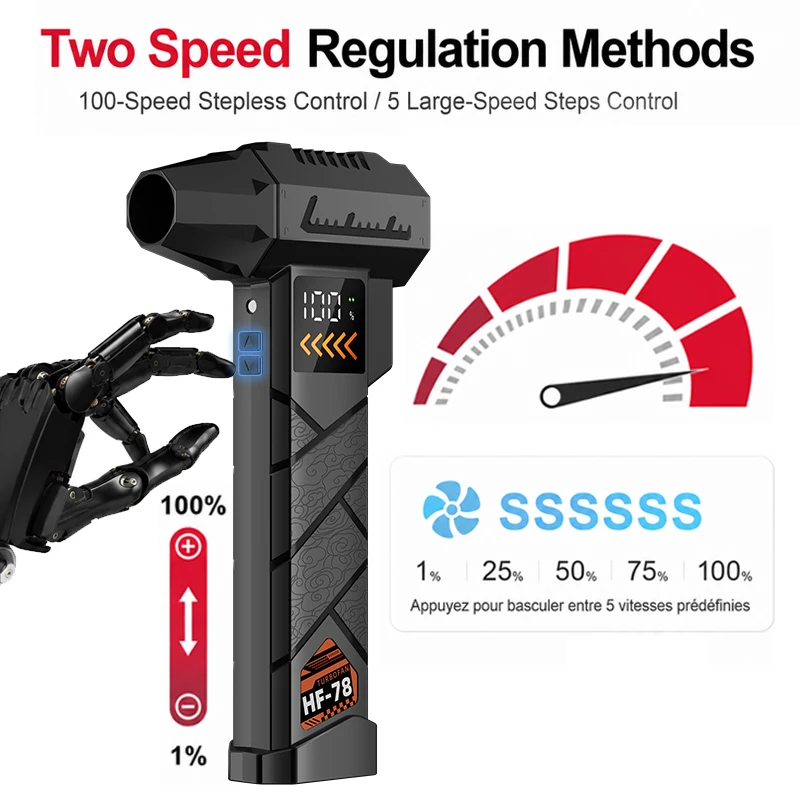 Super Powerful 2800000RPM Elec - Dryer Car Blower recensione e prezzo