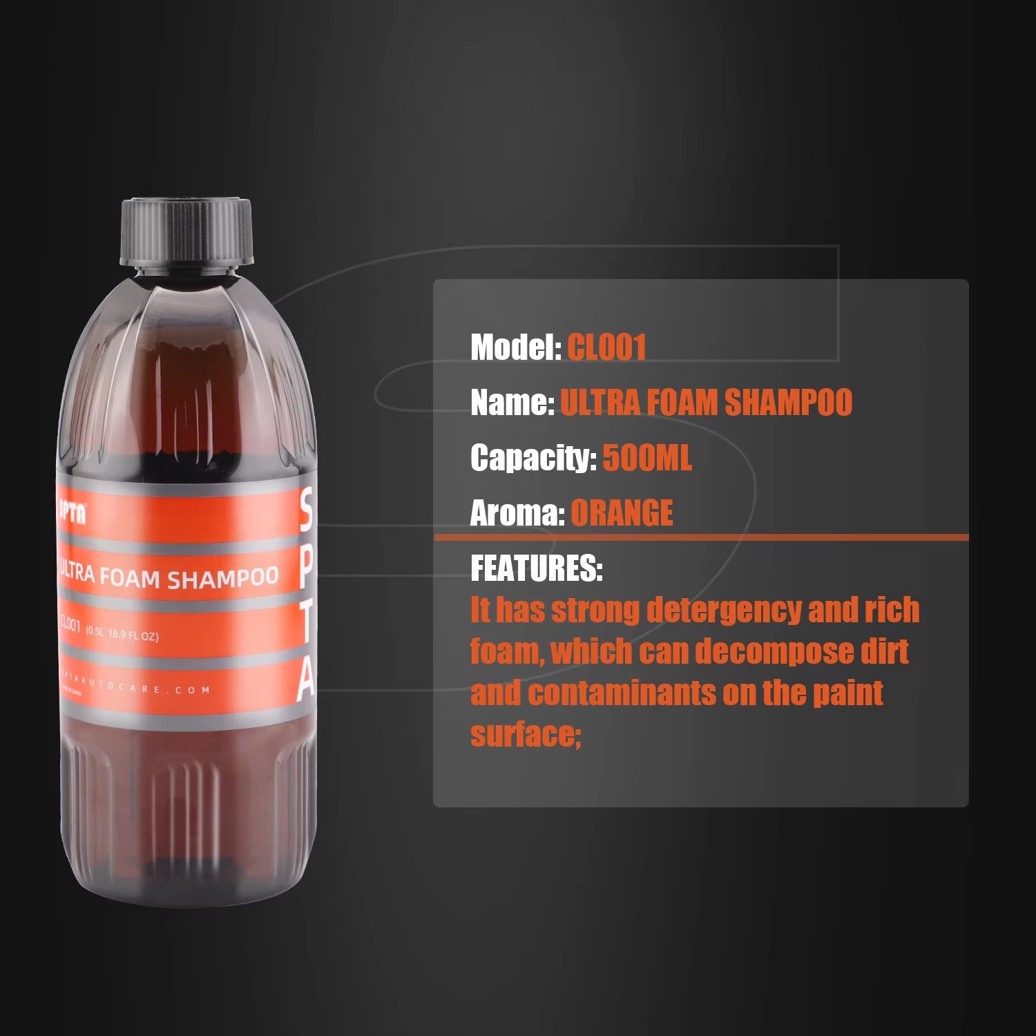 SPTA Ultra Foam Shampoo (17 fl - Car Shampoo Ph recensione e prezzo