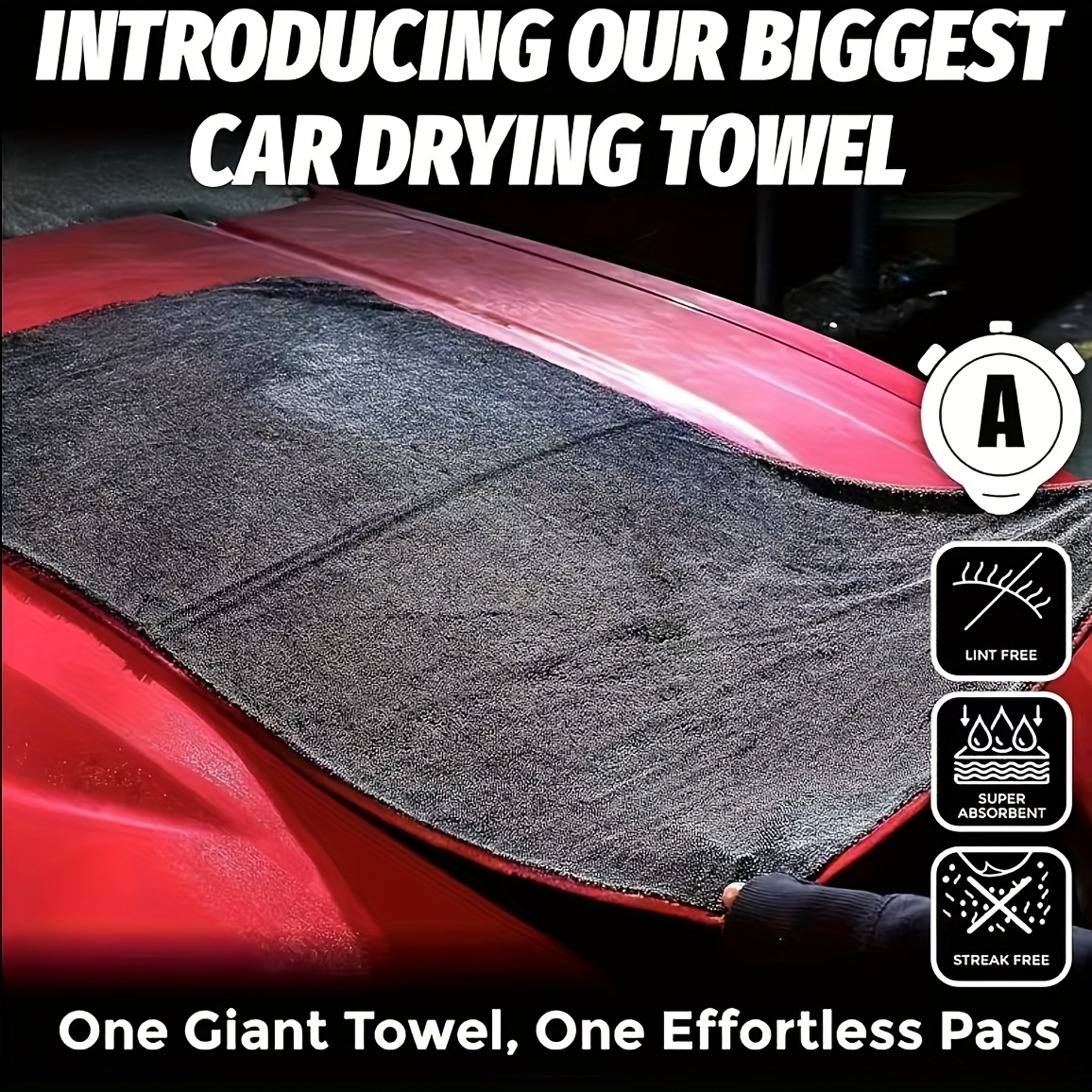 Ultra Absorbent Car Towel XXL  - Microfiber Towel Detailing recensione e prezzo