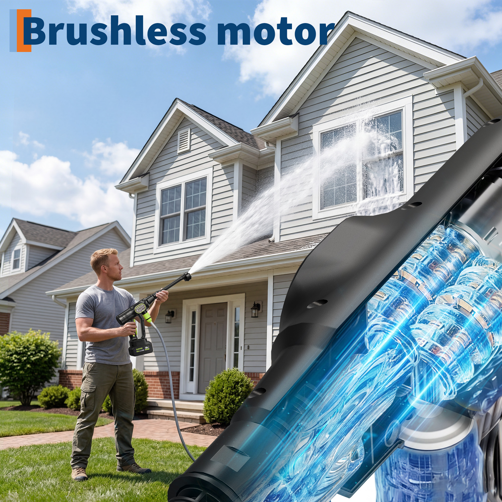 Cordless Pressure Washer, 320  - Foam Cannon Car Wash recensione e prezzo