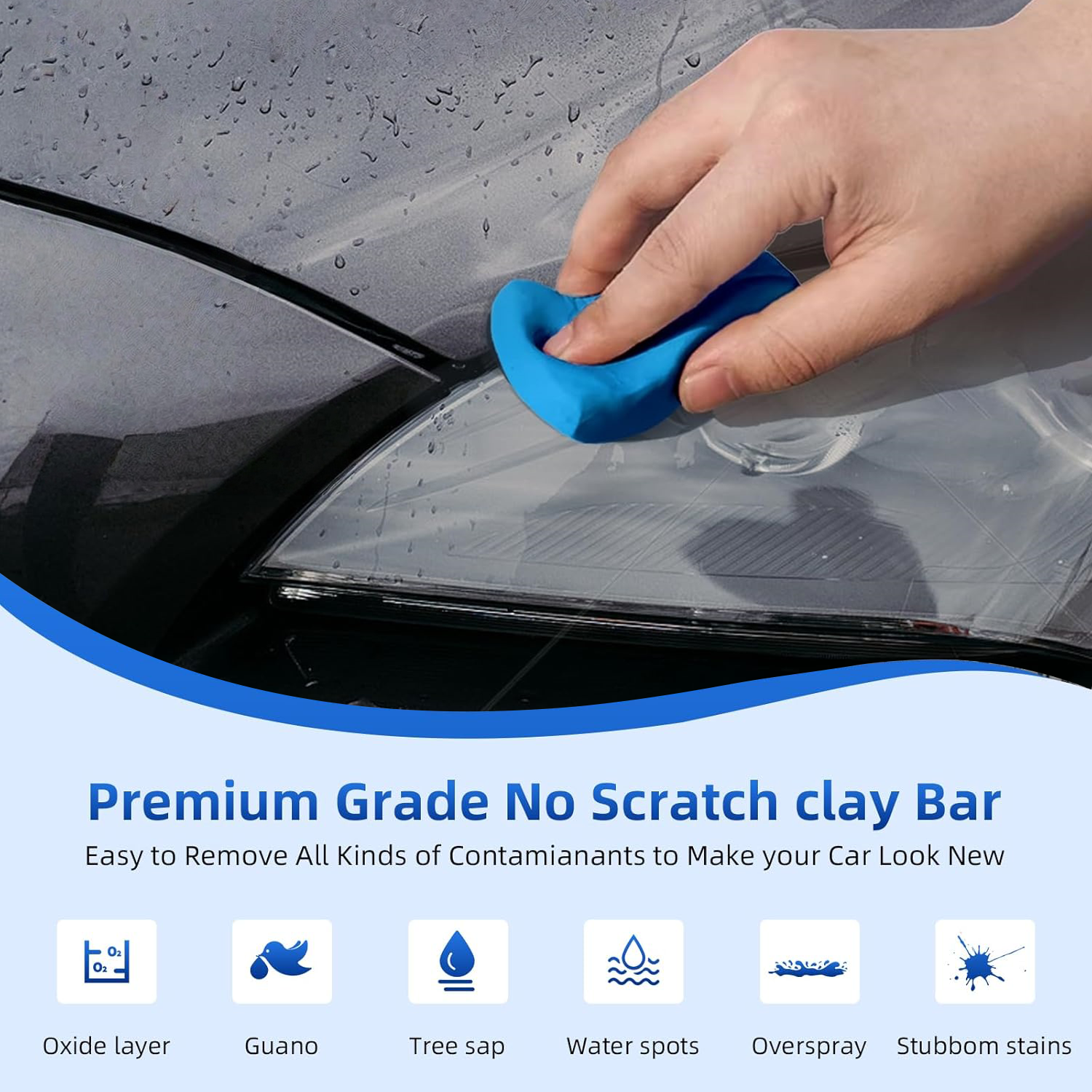 SIKEZHAN Magic Car Clay Bar fo - Clay Bar Lubricant recensione e prezzo