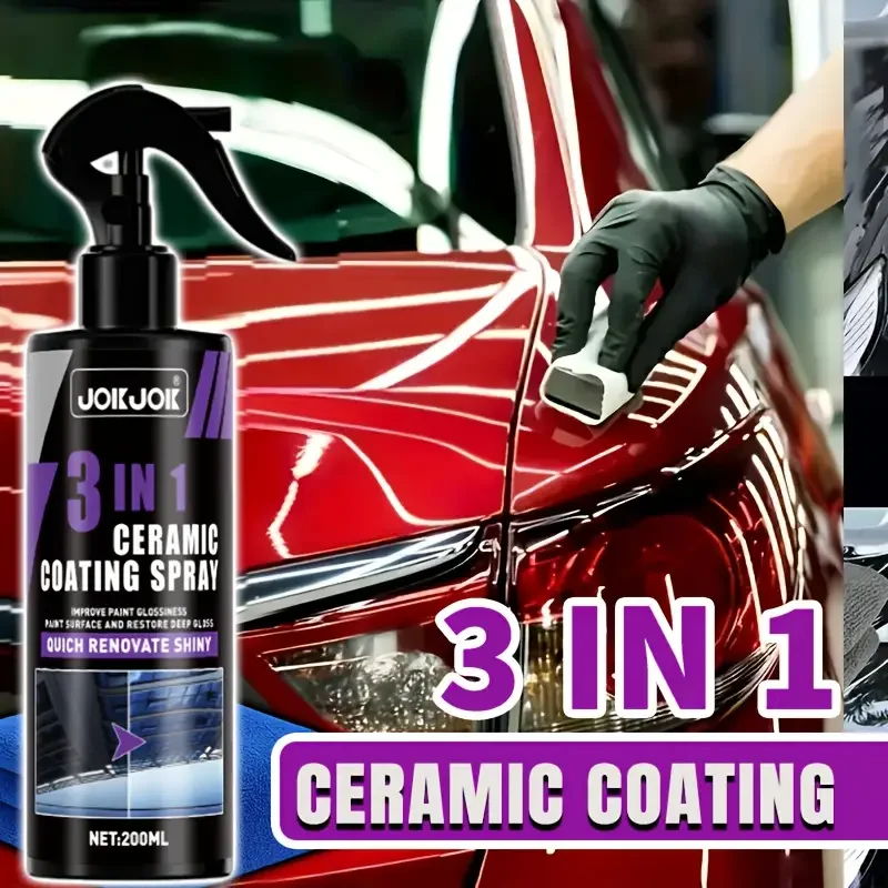 3 in 1 Car Ceramic Liquid Coat - Car Wax Ceramic Coating recensione e prezzo