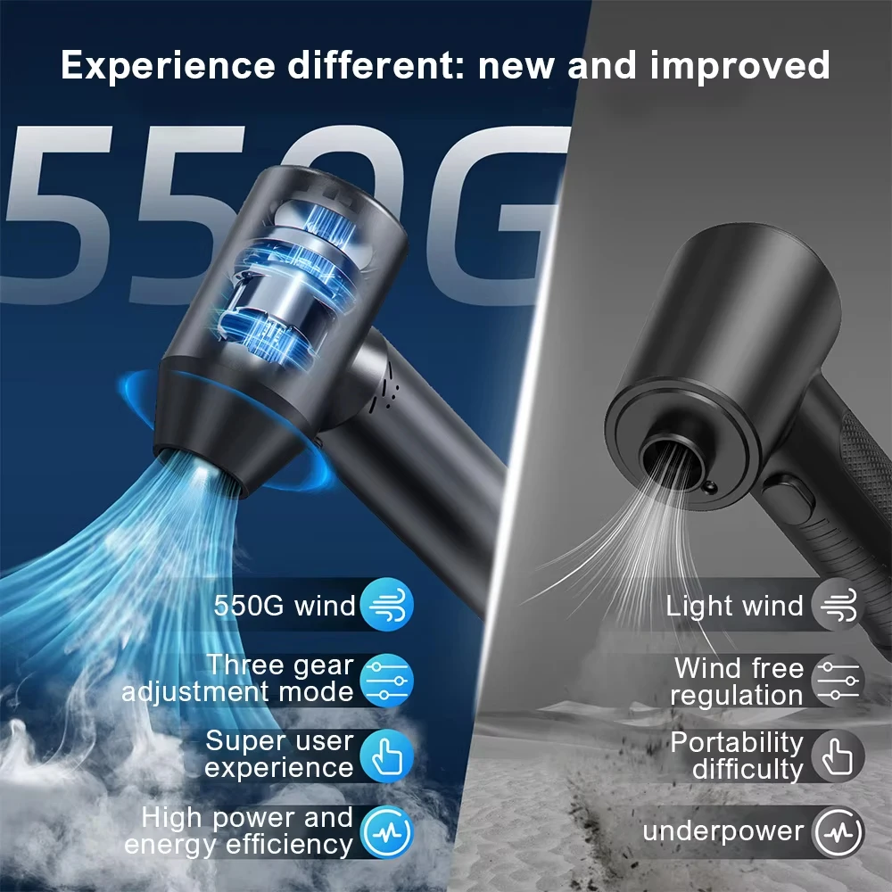 High-Speed 80000RPM Turbo Jet  - Dryer Car Blower recensione e prezzo