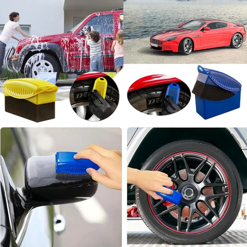 Car Wheel Hub Brush Lidded Pol - Wax Applicator Pad recensione e prezzo