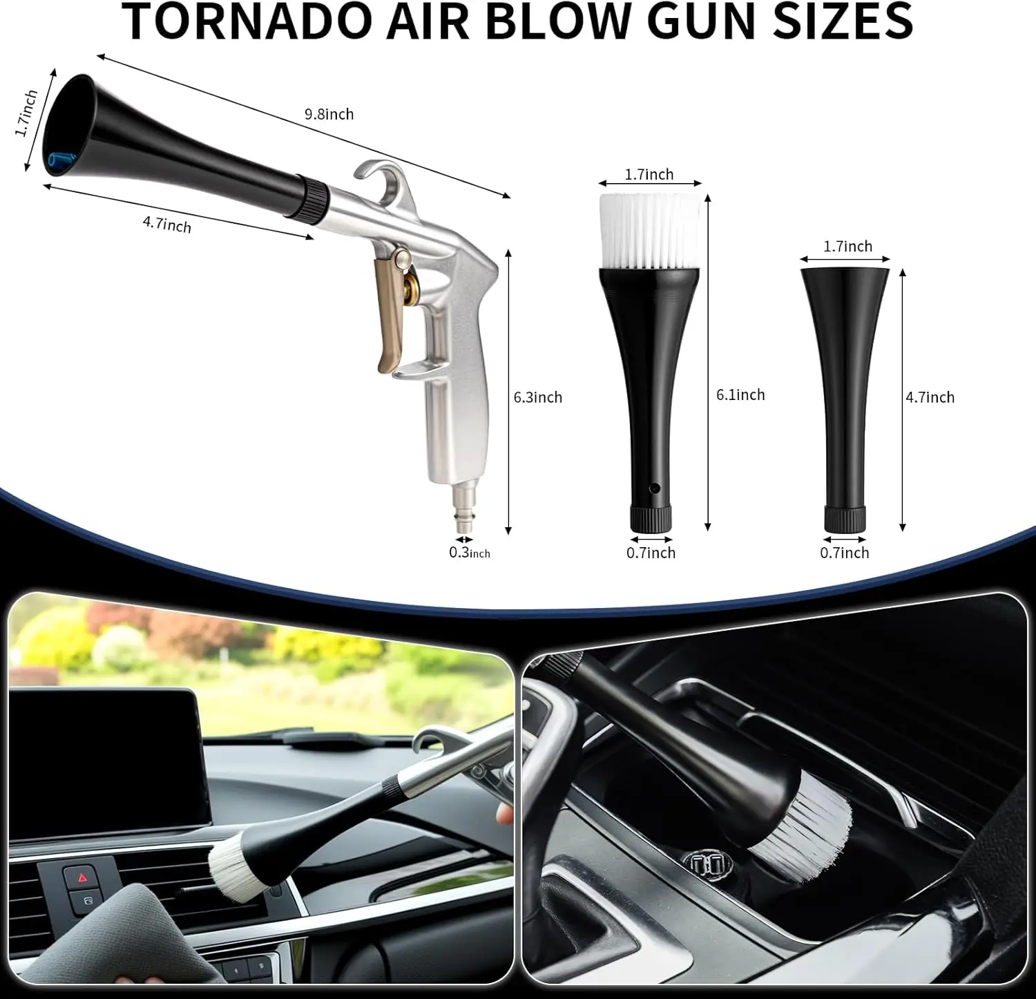 High Pressure Air Blow Gun Pro - Dryer Car Blower recensione e prezzo
