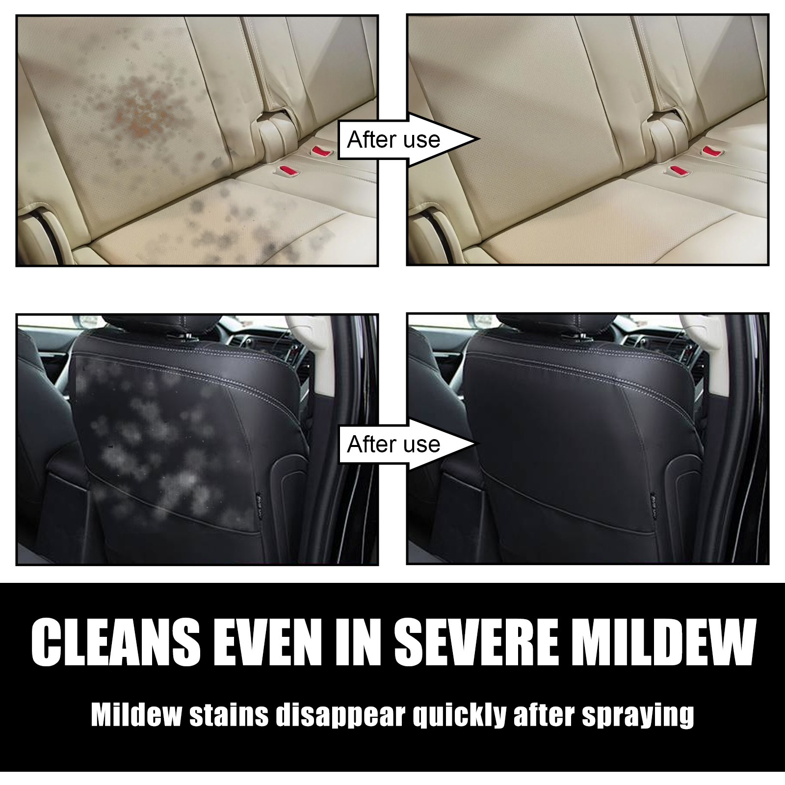Car Mildew Remover Spray Multi - Seat Cleaner Fabric recensione e prezzo
